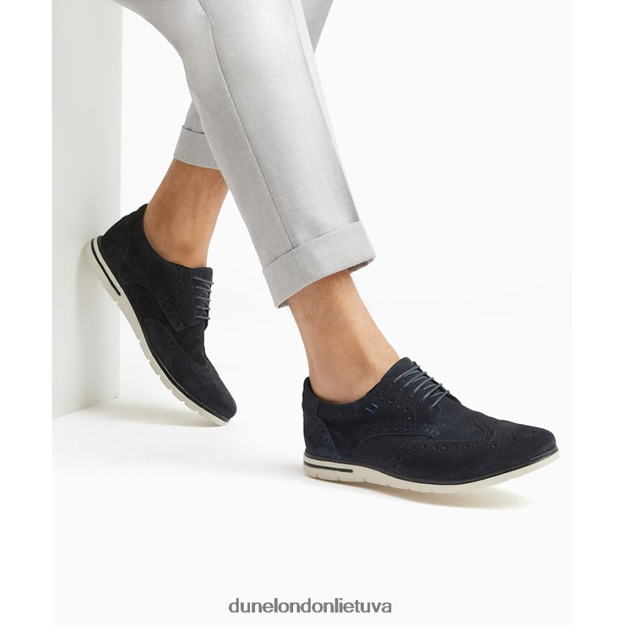 Barry Dune London suvarstyti brogue pleištą karinis jūrų laivynas vyrų 66T0Z4852
