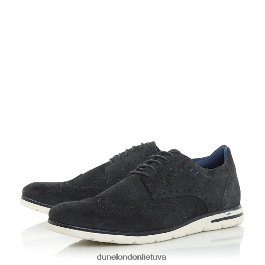 Barry Dune London suvarstyti brogue pleištą karinis jūrų laivynas vyrų 66T0Z4852