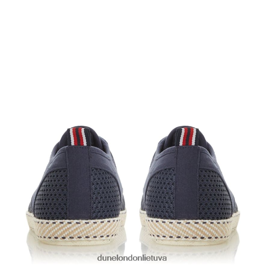 blykstė Dune London tinklinės suvarstomos espadrilės karinis jūrų laivynas vyrų 66T0Z4676