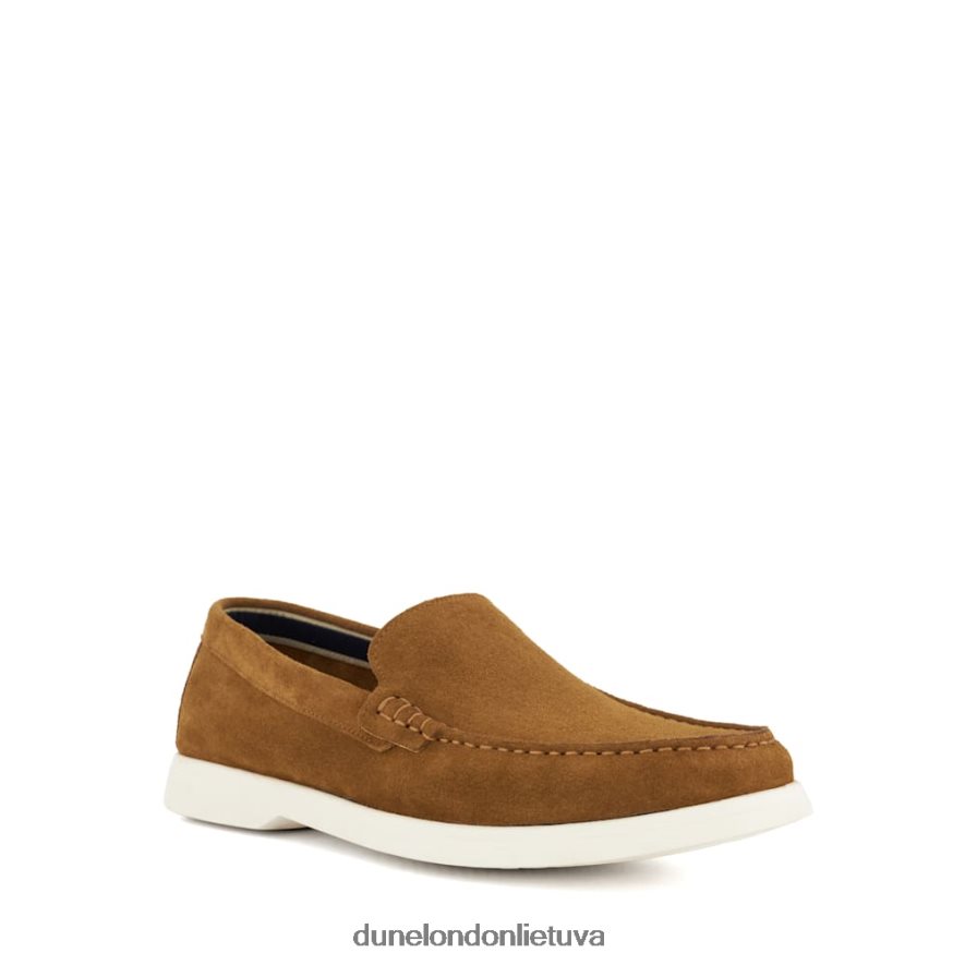 buftonn Dune London viršutinio dygsnio laisvalaikio loafers įdegis vyrų 66T0Z4695