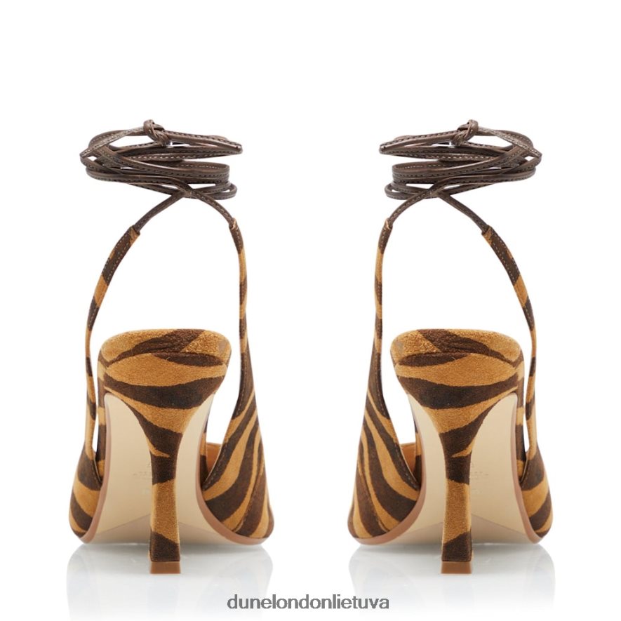 cirkas Dune London kulkšnies kaklaraiščiai teismo batai zebras moterys 66T0Z4514