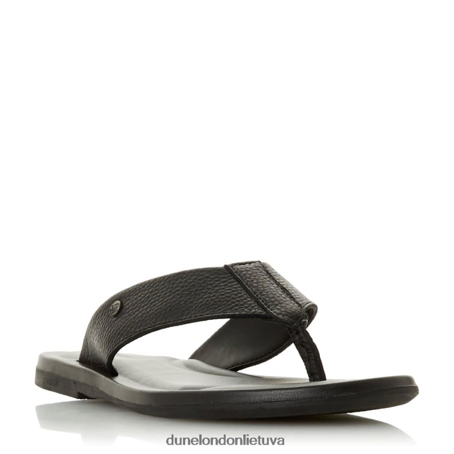 fredss Dune London sandalai su pirštais juodas vyrų 66T0Z4761