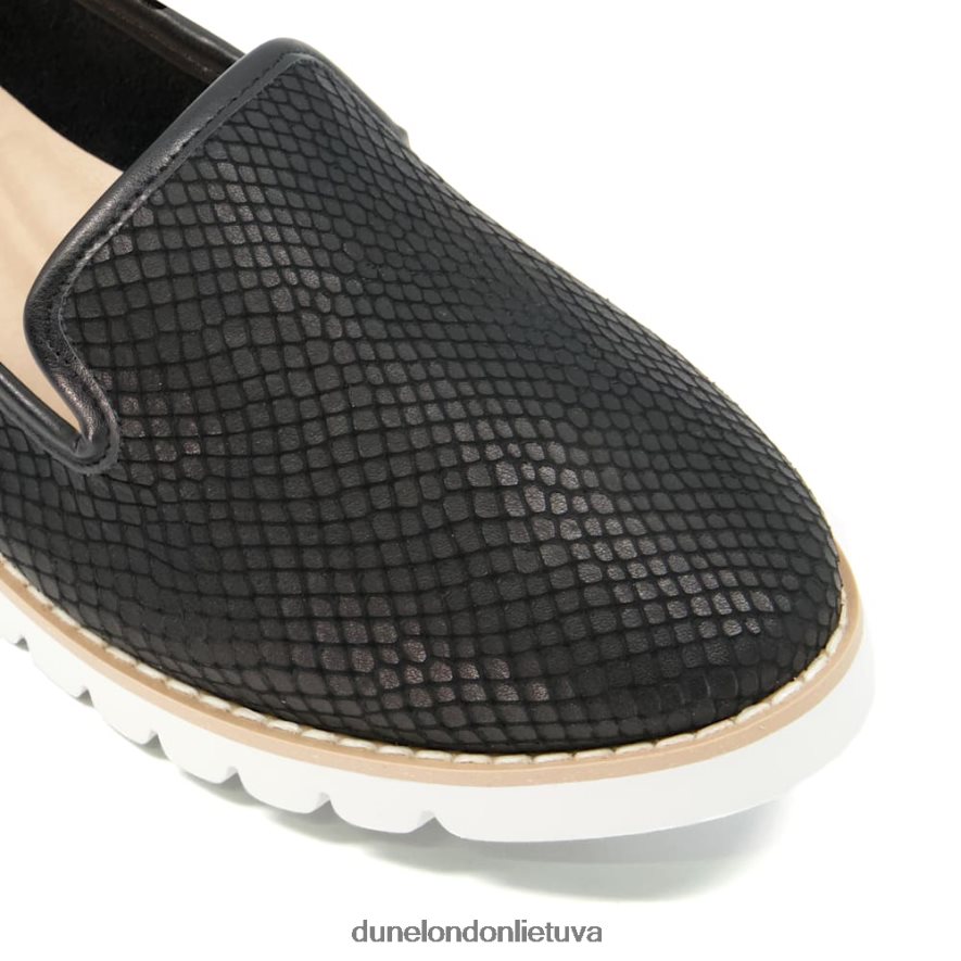 galeonas Dune London spausdintas sportinis batonas juodas moterys 66T0Z4624
