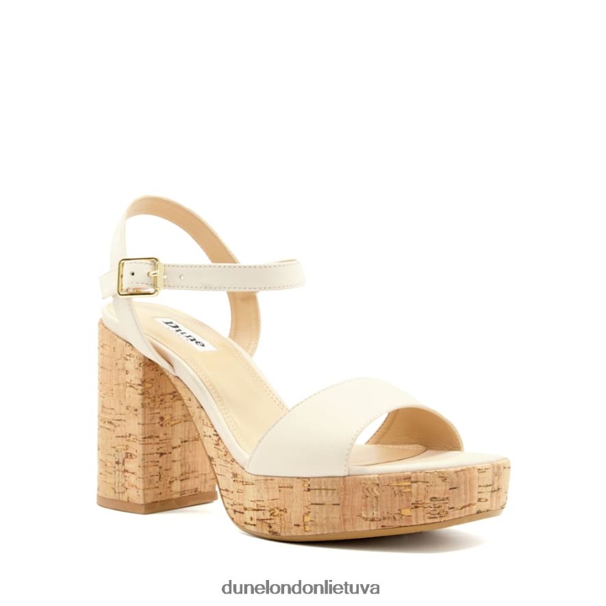 jodi Dune London kamštinės platformos sandalai nuogas moterys 66T0Z4461
