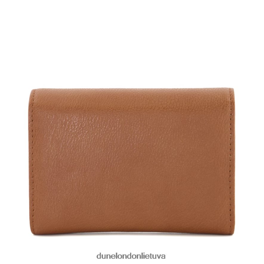 kayci Dune London metalo apdaila perdirbta piniginė įdegis moterys 66T0Z4137