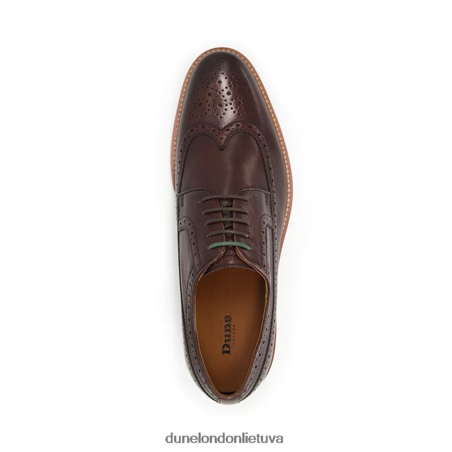 pranašesnis Dune London wingtip brogue batai rudas vyrų 66T0Z4786