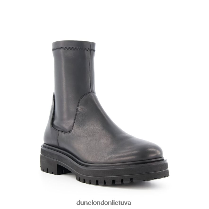 putneys Dune London tamprios odinės kojinės juodas moterys 66T0Z4379