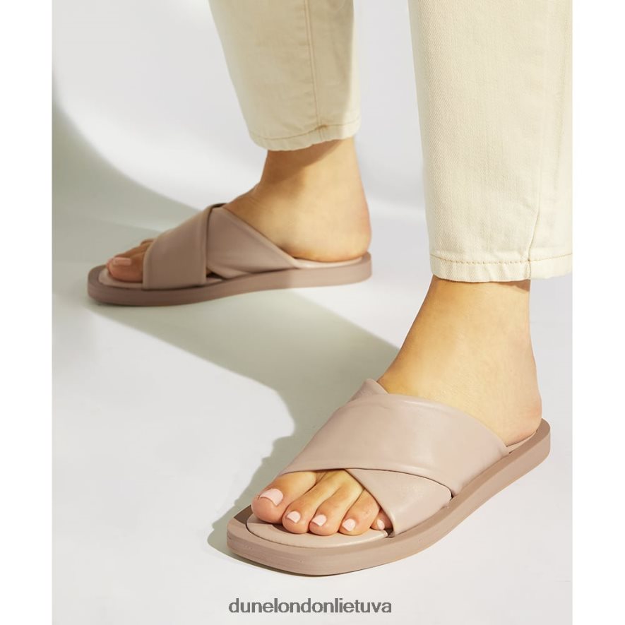 saldymedžio Dune London odiniai sandalai nuogas moterys 66T0Z4501