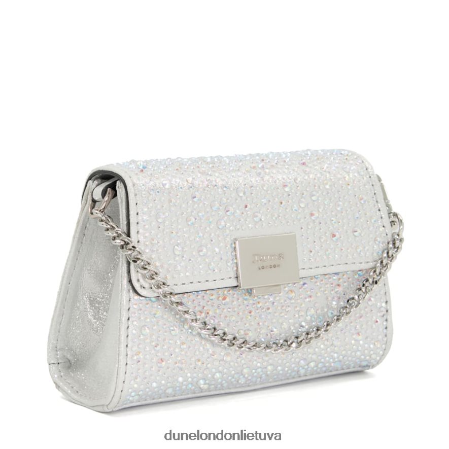selinas Dune London mini krepšio žavesys sidabras moterys 66T0Z4205